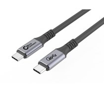 MicroConnect Premium USB4 Gen 3x2 USB-C  cable 1.2m 40Gbps, 100W  (W126401825)