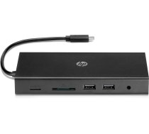 HP Travel USB-C Multi Port Hub 1C1Y5AA, Wired, USB 3.2 Gen 1  (W126262640)