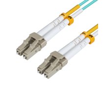MicroConnect Fiber Patch Cable - LC/UPC-LC/UPC 150m OM3 MM (FIB442150)