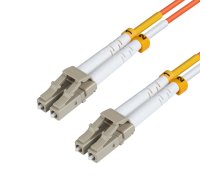 MicroConnect Fiber Patch Cable - LC/UPC-LC/UPC 2m OM2 MM (FIB442002-2)