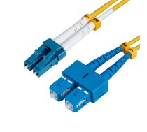MicroConnect Fiber Patch Cable - LC/UPC-SC/UPC 0.5m OS2 SM (FIB4210005)