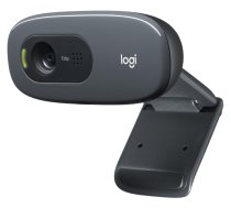 Logitech C270 HD WEBCAM, 3 MP, 1280 x  720p, USB 2.0, Black  (W128212093)