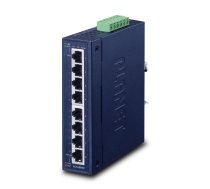 PLANET IGS-801T network switch, unmanaged L2 Gigabit Ethernet (10/100/1000), blue (IGS-801T)