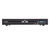 Aten 2-Port USB - 4K HDMI Secure KVM Switch with Card Reader (CS1182H4C-AT-G)