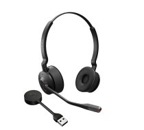 Jabra Engage 55 Headset Wireless Head-Band Black, Titanium (9559-410-111)