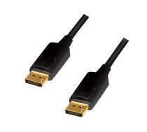 Logilink DisplayPort cable, DP/M 4K/60 Hz CCS heavy-duty 2 m (CD0101)
