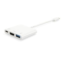 Equip Dock 3-1 USB-C to HDMI, USB-A, 60W USB-C, 0.15m (133461)