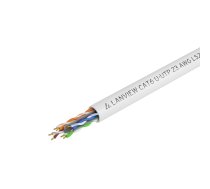 Lanview Cat6 U-UTP Network Cable  4x2xAWG23 LSZH white 305m,  (W128169352)