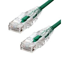 ProXtend Ultra Slim CAT6A U/UTP CU  LSZH Ethernet Cable Green 5m  (W128367389)