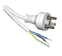 Roline Power Cable White 15 M Power  Plug Type K  (W128371338)