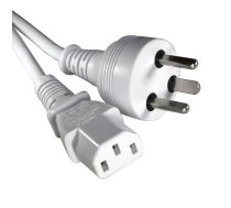 Roline Power Cable White 6 M Dk-Edb  C13 Coupler  (W128371739)