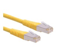 Roline S/Ftp (Pimf) Patch Cord  Cat.6, Yellow 1.0M  (W128372305)