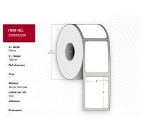 Capture Label 70x30 - Core 25. White.  Premium. DT. Permanent. 1.000  (35000268)