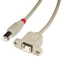 Lindy USB 2.0 cable type B/B  extension, light-grey, 1m  (W128456635)