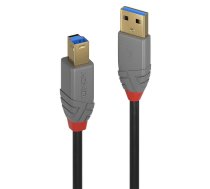 Lindy 0.5m USB 3.2 Type A to B  Cable, 5Gbps, Anthra Line  (W128456792)