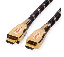 Roline Gold Hdmi Ultra Hd Cable +  Ethernet, M/M 1 M  (W128371830)