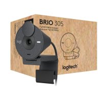 Logitech Brio 305 Webcam 2 Mp 1920 X  1080 Pixels Usb-C Graphite  (W128281626)