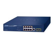 Planet IPv6/IPv4, 8-Port 10/100/1000T 802.3bt 95W PoE (GS-4210-8UP2S)