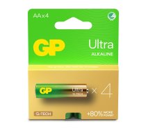 GP Batteries GP ULTRA ALKALINE AA/LR6  Battery. 4-Pack  (W128778057)