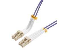 Lanview Bendable LC-LC Multimode Fiber Patch Cable Duplex 0,5m (LVO2318005-FLEX)