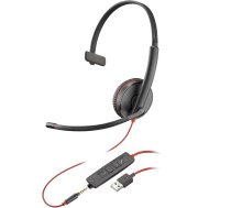Poly Blackwire 3215 Monaural USB-A Headset (Bulk) (80S06A6)