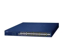 Planet L2+ 24-Port 100/1000X SFP + 8-Port Shared TP + 4-Port 10G (GS-5220-16S8CR)