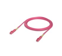 Ubiquiti Indoor OM4 multi-mode fiber patch cable with duplex LC (UACC-OFC-M2-LULU-5M)