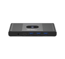 MicroConnect Displayport AND USB-C KVM Switch 2-Port (MC-DP-KVM202K)