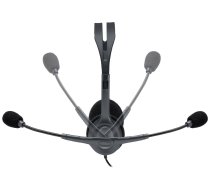 Logitech H111 Stereo Headset Wired Head-band Office/Call center (981-000612)