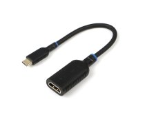 MicroConnect USB-C to HDMI adapter, 0.2m, Black (MC-USBCHDMI-A)
