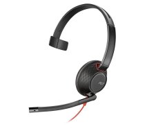 Poly BLACKWIRE 5210 USB-A, Mono re 5210, Headset, Head-band, (207577-201)