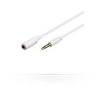 MicroConnect Headphone  AND  Audio Cable, 2m 3.5mm Minijack extension Cable (IPOD004A)