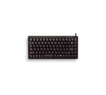 Cherry Keyboard (PAN-NORDIC), Black USB, (PS/2 via adapter) 86keys (G84-4100LCMPN-2)