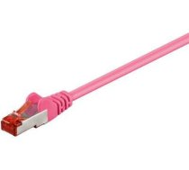 MicroConnect S/FTP CAT6 0.5m Pink LSZH PiMF (Pairs in metal foil) (SSTP6005PI)