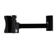 B-Tech Flat Screen Wall Mount BT7512, 15 kg, Black (BT7512/PB)