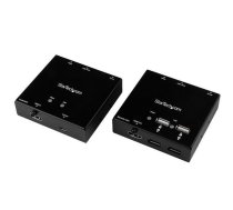 StarTech.com HDMI over CAT6 Extender w 4-port USB Hub - 165 ft (50m) (ST121USBHD)