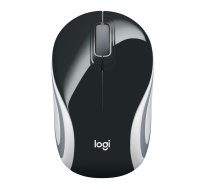 Logitech M187 Mini Mouse, Black Wireless (910-002731)