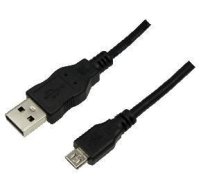 Logilink USB Cable A - micro B St/St 3.00m black (CU0059)