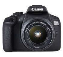 Spoguļkamera Canon EOS 2000D 24.1Mpx Melna (2728C003)