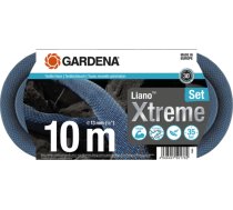 Šļūtene Gardena Liano Xtreme 13mm (1/2") Ar Smidzinātāju un Krāna Savienotājiem 10m (970643001)