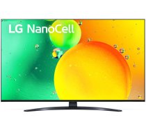 Televizors LG 43NANO763QA 43" (108cm) NanoCell 4K UHD (3840x2160) Melns
