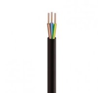 Lokanais instalācijas kabelis Nkt Cables OMY H03VV-F 2x1mm², melns 100m (13019008)