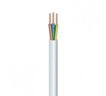 Lokanais instalācijas kabelis Nkt Cables OWY H05VV-F 3x1.5mm², balts 100m