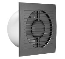 Ventilators Europlast E-Extra ar taimeri ø 125, antracīts, EE125TA