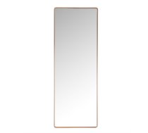Spogulis Home4You CRYSTAL 36x100x3,5cm, ar aizsargplēvi, varš / tērauda rāmis (13974)