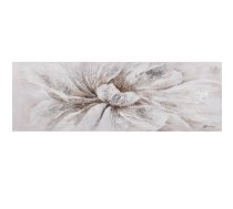 Eļļas Glezna Home4You 50x150cm, balts zieds (85309)