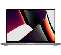 Portatīvais Dators Apple MacBook Pro Apple M1 Pro 14.2", 3024x1964px, 512GB, 16GB, macOS Monterey, Space Gray (MKGP3RU/A)