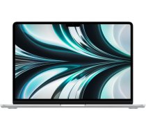Portatīvais Dators Apple MacBook Air Apple M2 13.6", 2560x1664px, 256GB SSD, 8GB, macOS, Silver (MLXY3ZE/A)