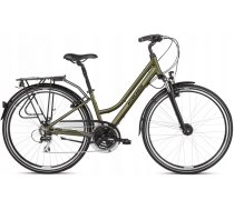 Tūrisma Velosipēds Sievietēm Kross Trans 3.0 28" M Khaki/Black Matt (KRTR3Z28X17W002529)