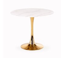 Virtuves galds Halmar Casemiro, 90x90x75cm, Marmora balta (V-CH-CASEMIRO-ST)